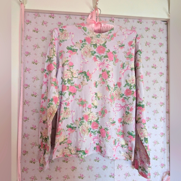 Loveshackfancy Cabbage Rose Potter Barn Pajama Set - Picture 12 of 12